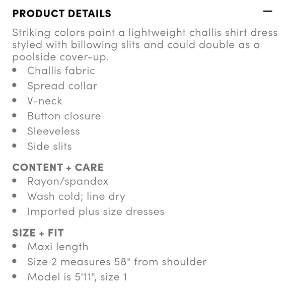 Torrid Maxi Challis Shirt Dress - Picture 8 of 8